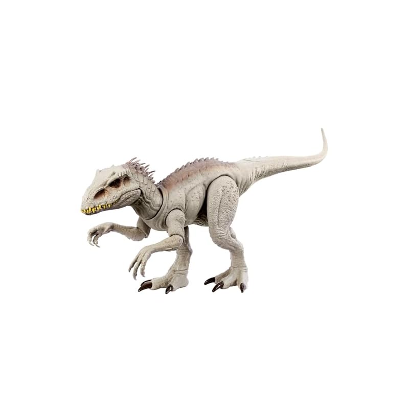 マテル ジュラシックワールド(JURASSIC WORLD) スーパーアクション! ひかる インドミナス・レックス【全長:約60】 【4才~】 HNT63