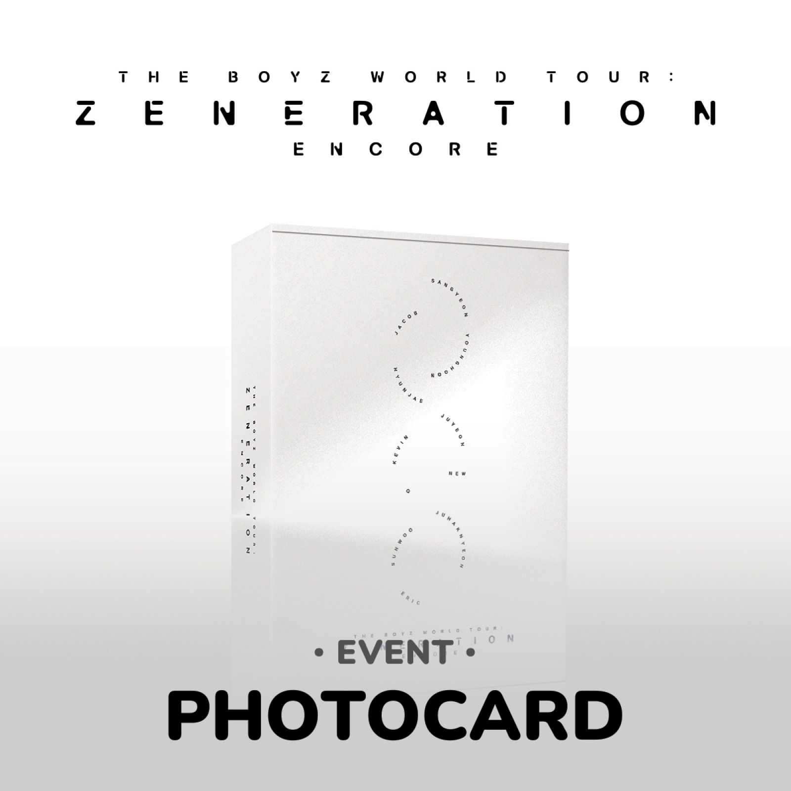 【QR】【PRE-ORDER GIFT】 THE BOYZ - 2ND WORLD TOUR : ZENERATION ENCORE + WITHMUU PHOTO CARD