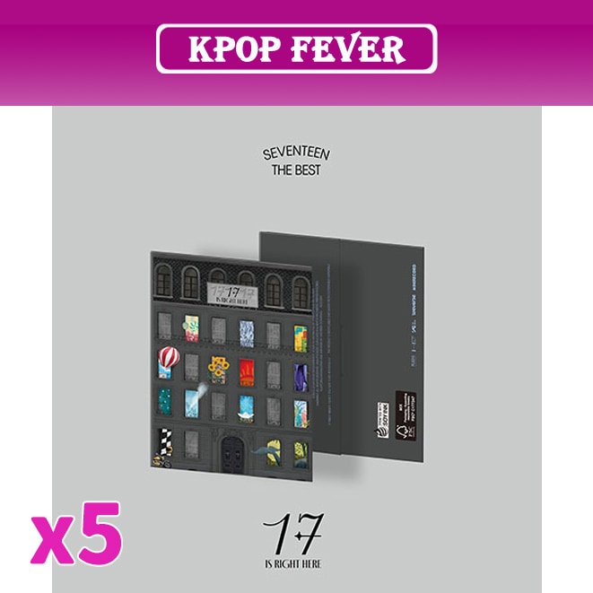 x5) SEVENTEEN BEST ALBUM 17 IS RIGHT HERE (Weverse Albums ver.)