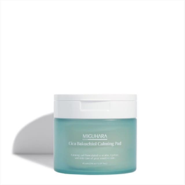 シカ バクチオール カーミング パッド 70枚 (鎮静/弾力/保湿/栄養供給/活力/しわ防止)