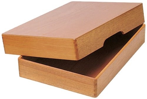 （まとめ買い）コレクト 決裁箱 B4 木製 生地塗 T-76 [x3]