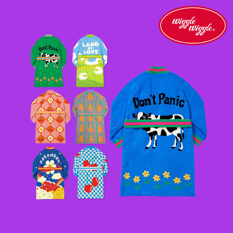 [選択1] wiggle wiggleラウンジローブ7種 選べるバスローブ #ローブ #バスローブ #韓国アイドルPICK #ラウンジローブ