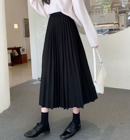 スカート ボトムス ロングスカート プリーツスカート 膝下 ミモレ ミモレ丈 ロング ロング丈 Aライン かわいい 大人可愛い シンプル カジュアル 上品 おしゃれ お洒落 大人女子 ラフ ラブリー