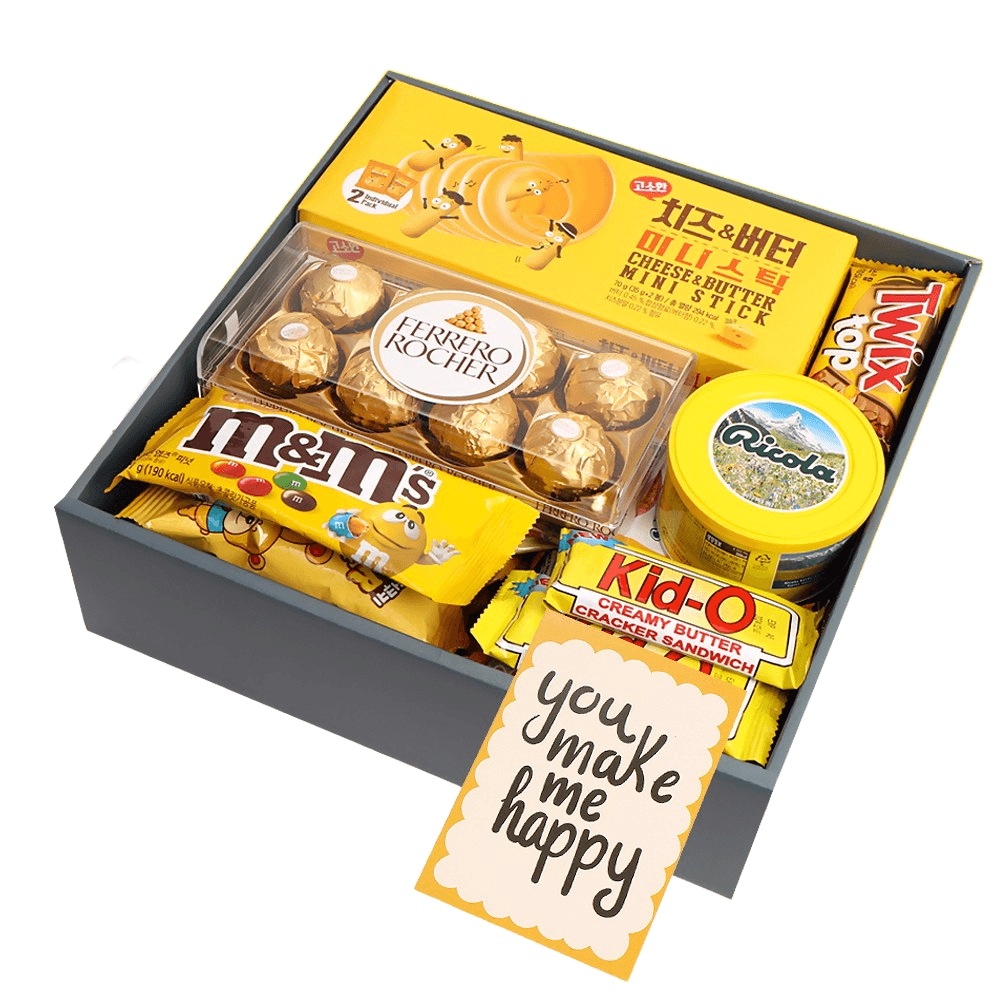 フェレロシェ チョコレート セット チョコレート プレゼント セット イエロー おやつ A24