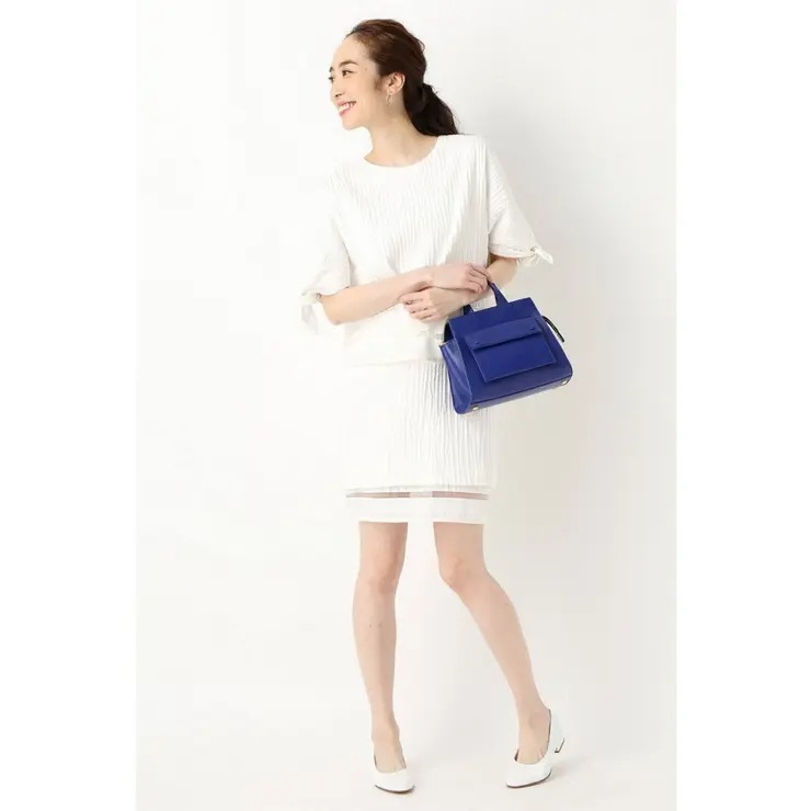 EDIT.FOR LULU MSGM コットンレイヤード スカート