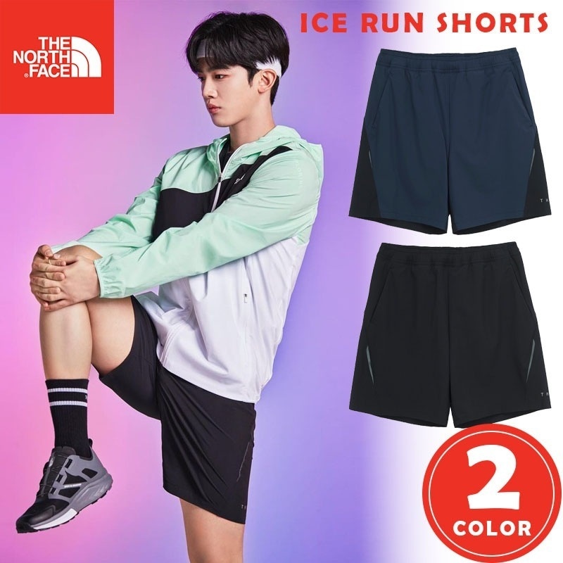 韓国正規品保証 関税負担なし NS6NM01 ICE RUN SHORTSデイリー 基本 着装 男子 女子 人気 韓国 ファッション 男女共用 アウトドア