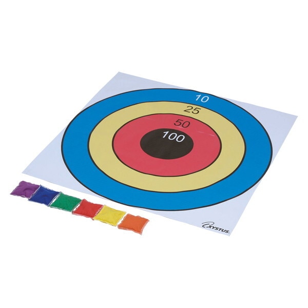 学校体育器具 ターゲットプレイシート マルチカラー B3597A