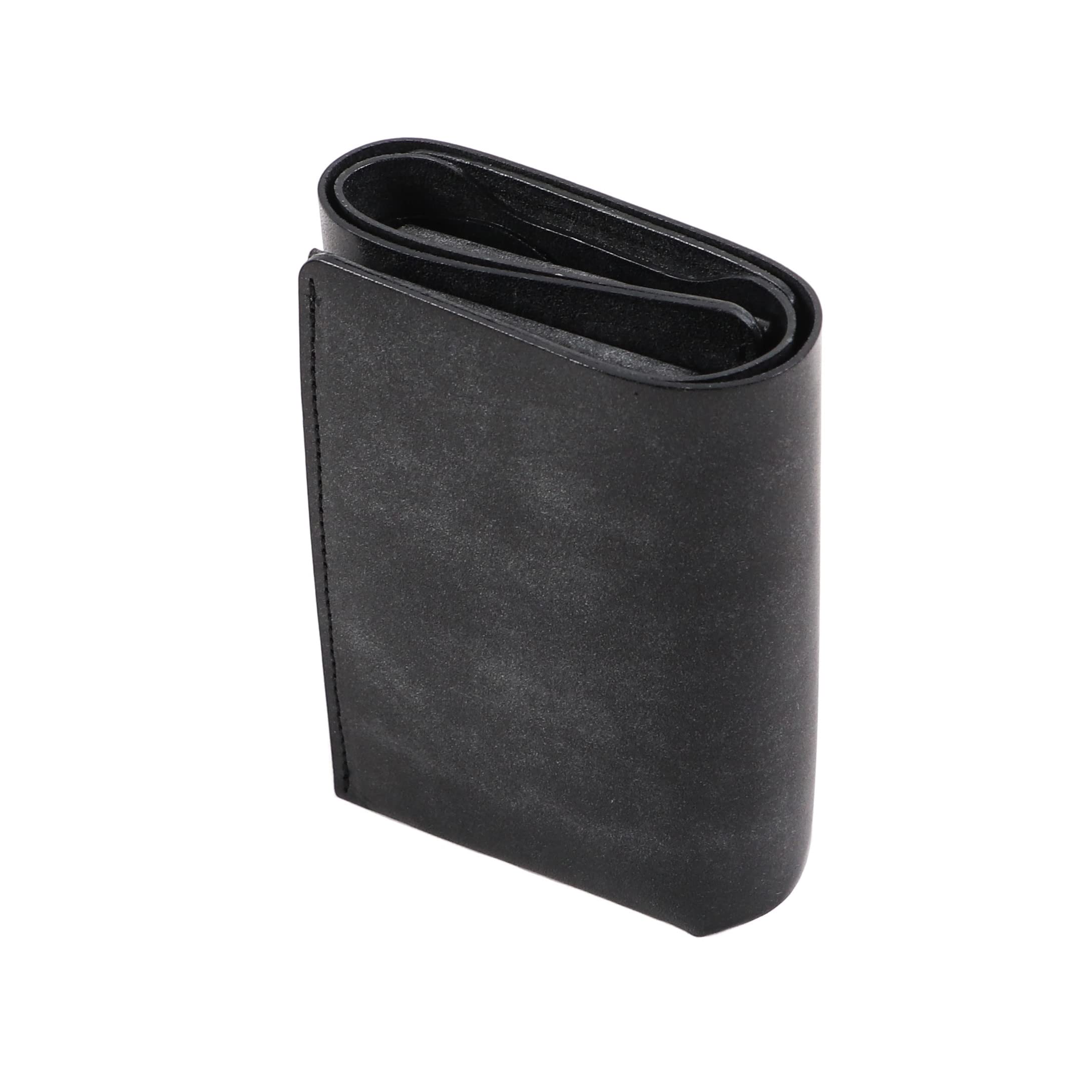 [FABRIK] 財布 三つ折り財布 ファブリック しっかり入ってコンパクトな財布 TRI-FOLD WALLET 本革 メンズ プレゼント ブラック