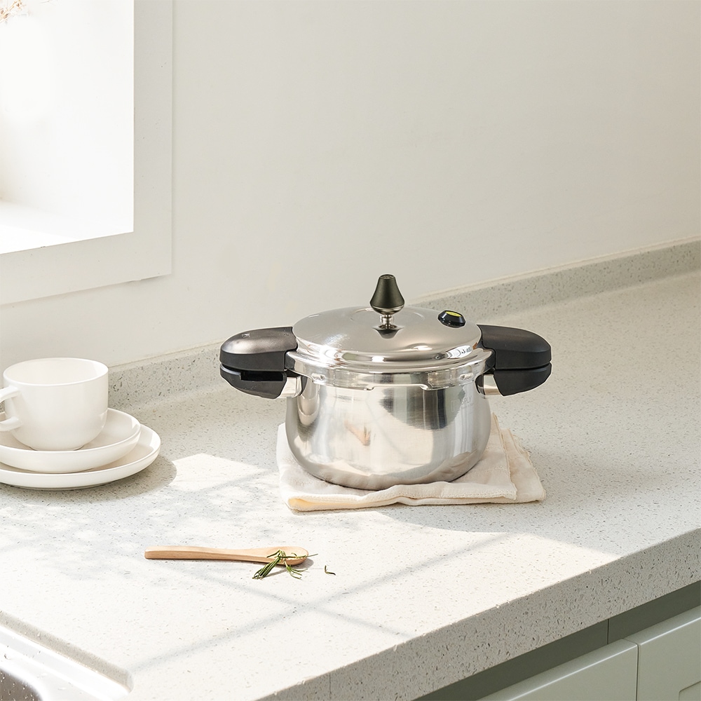 両手圧力鍋 選べる5タイプ5サイズ 両手圧力鍋 2Ｌ-6Ｌ IH感応 ガス対応 圧力鍋 両手 鍋 なべ ナベ 16cm 18cm 20cm 22cm 24cm