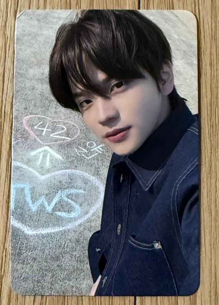 TWS shinyu broadcast photocard サノク工房フォトカード シニュ try with us