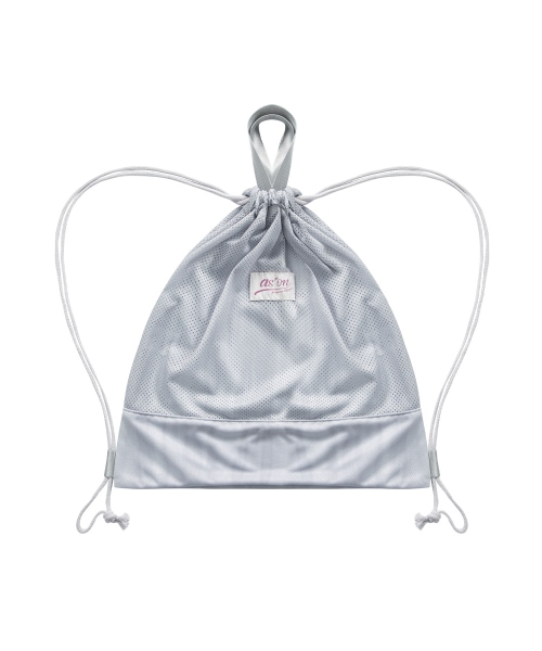 【AS"ON】 DRAW STRING BAG / LIGHT GRAY リュック 正規品