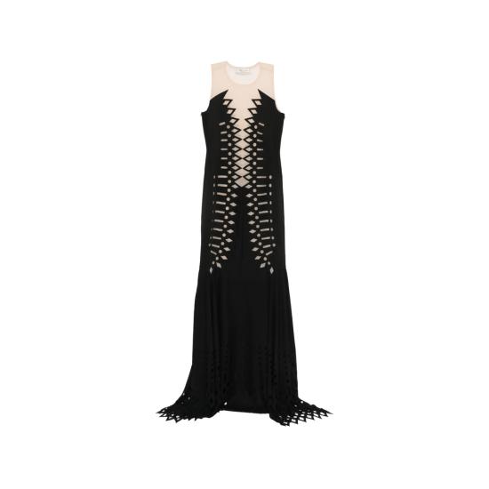 BLUMARINE Women Dresses 2A755A C9817 BLACK NEUTRALS