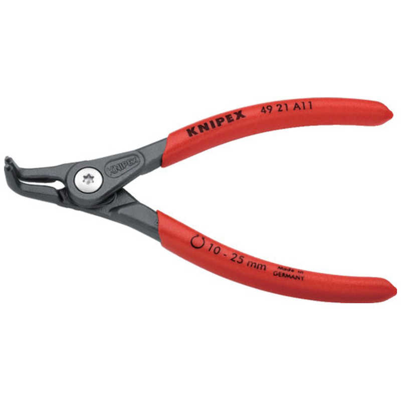 KNIPEX社　軸用スナップリングプライヤｰ90度 10-25mm画像はイメージです実際の商品とは異なります　4921A11