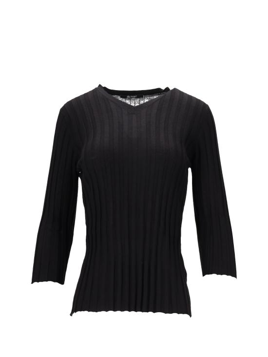 LA ROSE Women Tops LARVCS 30060 NERO