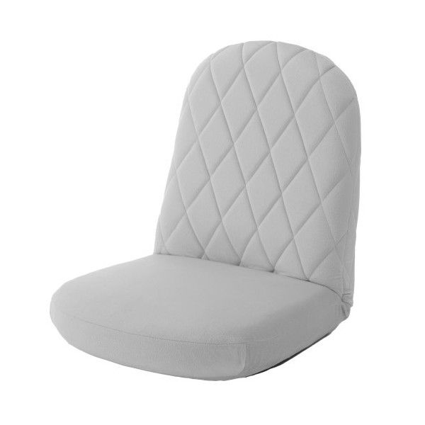 CELLUTANE 座椅子 女子座椅子 グレー オシャレ 大人カワイイ 日本製 A1104a-647GRY メーカー直送