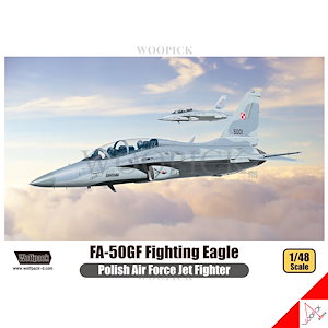 WOLFPACK 1/48 FA-50GF Fighting Eagle Polish Air Force Jet Fighter kit WP14823