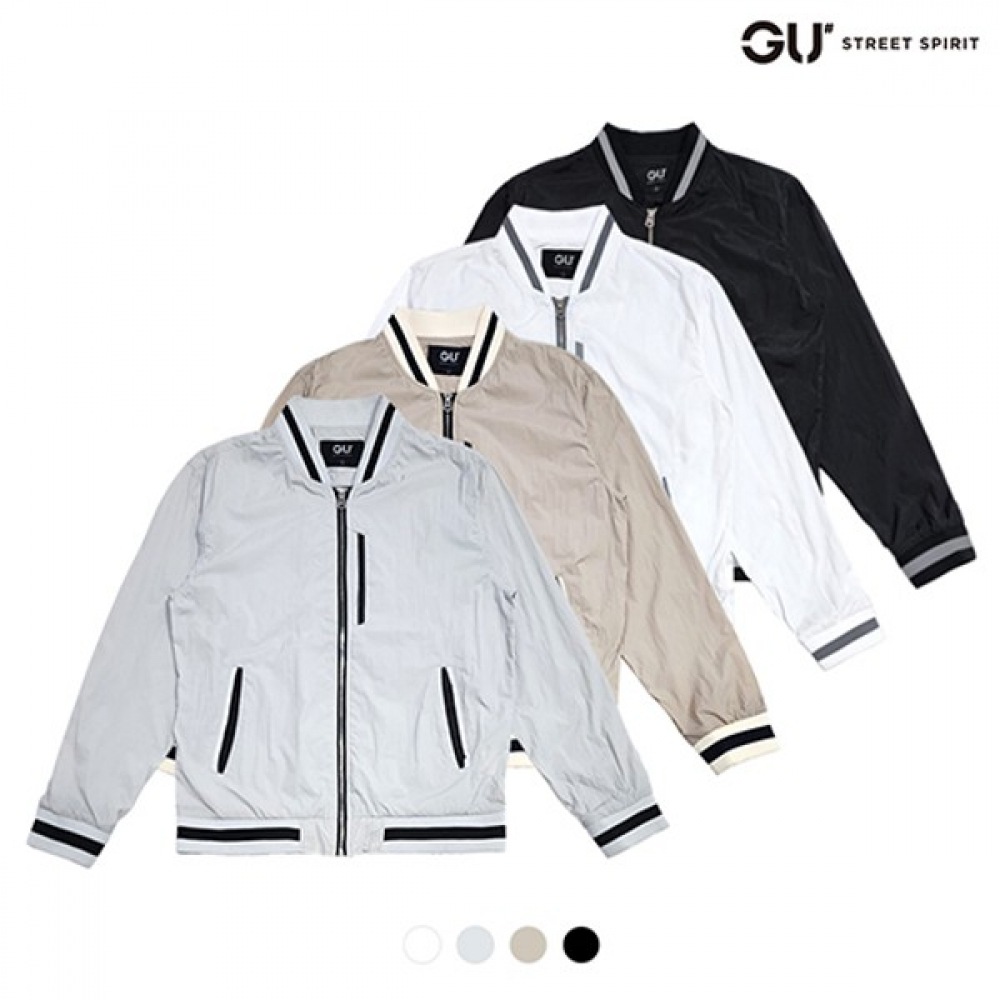 【自遊ショップ】ユニ）ナイロンシングルレイヤーボンバージャケット（FUMECUN701M）