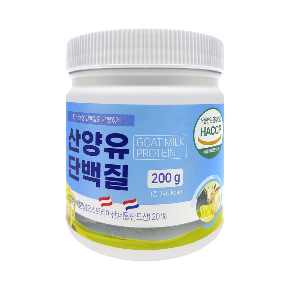 韓国-K MEAL-山羊乳 初乳タンパク質 4大タンパク質 粉末 パウダー 200g-K FOOD