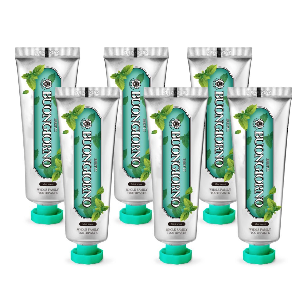 [韓国リビング]デンティボンゾルノミント香口ケア歯磨き粉100g6個