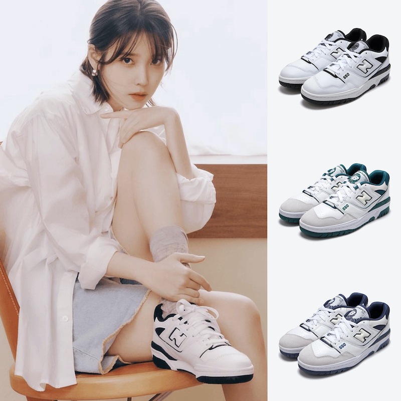 [New Balance]BB550HA1 (WHITE) 関税込★IU着用★追跡O 韓国人気 New Balance]BB550HA1 (WHITE) 関税込☆IU着用☆追跡O 韓国人気