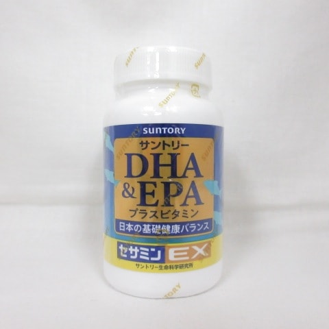 新品 SUNTORY サントリー DHA&EPA プラスビタミン セサミンEX 240粒 ( サプリメント ) ( 0127-y1 )