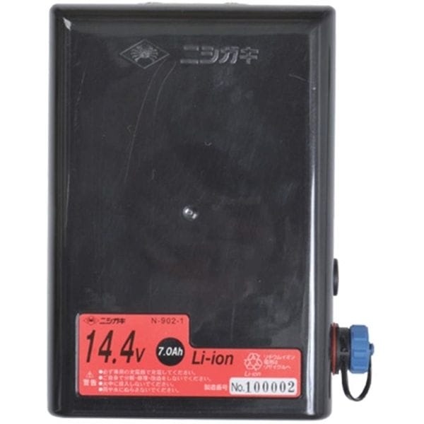 ニシガキ N-902-1 バッテリー 7Ah 高速バリカン用