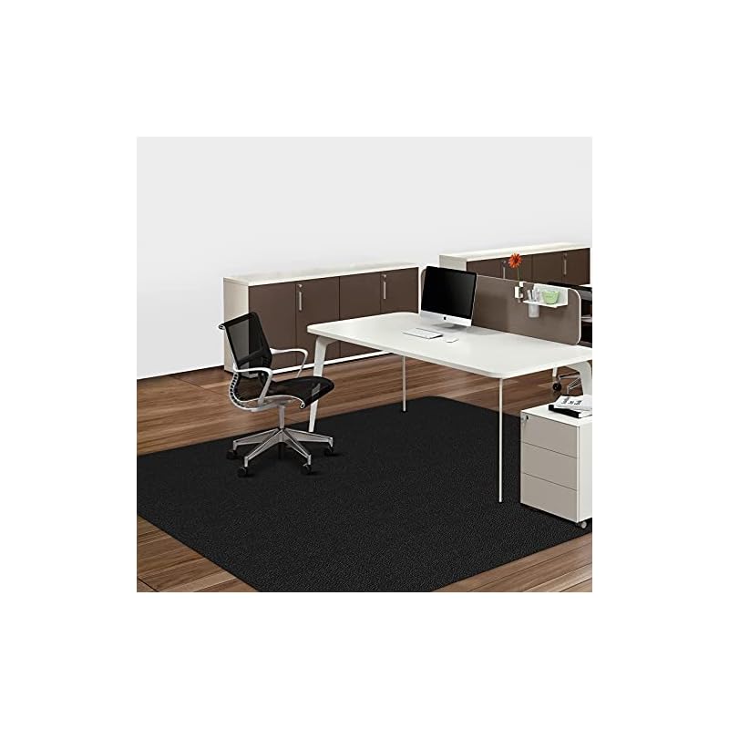 デスクごとチェアマット ゲーミングチェアマット ダイニングマット 床保護マット SALLOUS 超大判 特大サイズ190150cm PVC 抗菌 防カビ ズレない 厚さ1.5mm 静電気防止 無味無