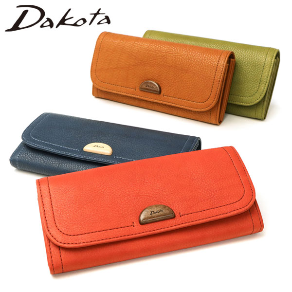 ダコタ限定ノベルティ付 長財布 アーブル 財布 ロング かぶせ ウォレット 小銭入れ付き 本革 革 レザー 姫路レザー 大容量 カード収納 ナチュラル レディース 0031362 新作 2023
