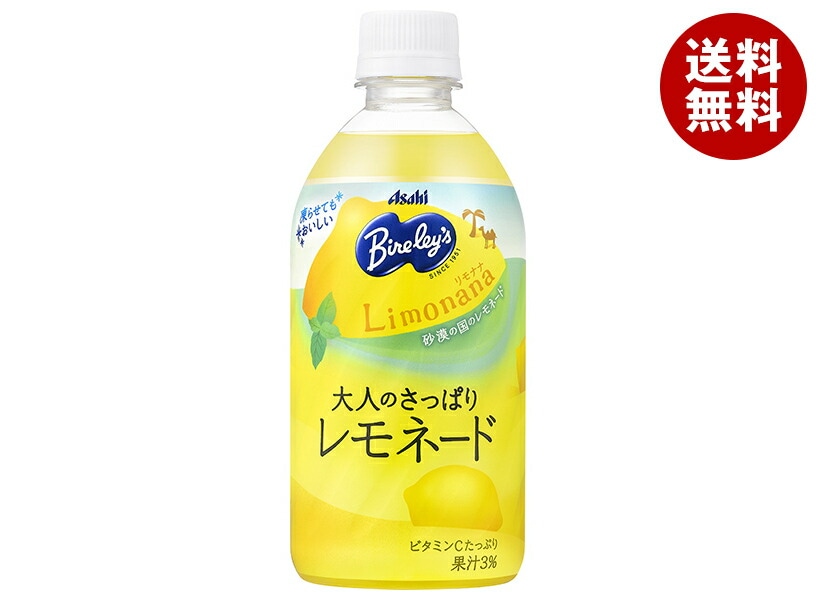 アサヒ飲料 バヤリース 大人のさっぱりレモネード リモナナ 470mlPET＊24本入＊(2ケース)