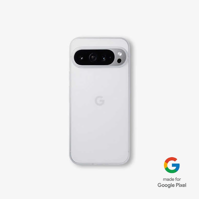 CASEFINITE　GooglePixel9/9Pro ケース フロストエアウルトラ アイスホワイト　FAUPX9W-RE