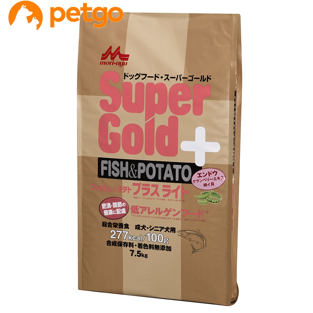 森乳 スーパーゴールド フィッシュ&ポテト 子犬成犬用15kg