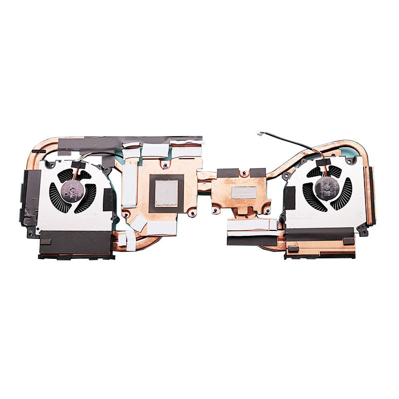 ラップトップCPU GPUファンヒートシンク互換 CLEVO PB50 6-31-PB502-FA2 DFS2001059P0T-FLDQ DFS2004059P0T-FLDJ