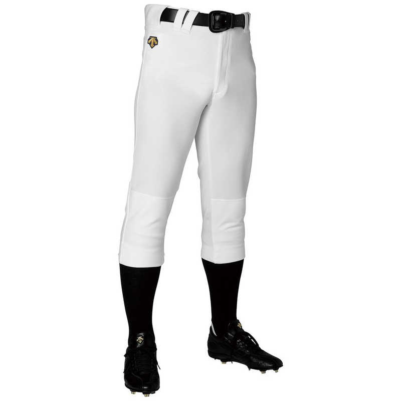 デサント　DESCENTE レギュラーFIT2重補強パンツ ホワイト S DB5SHP18M 【返品交換不可】　DB5SHP18M_25SS