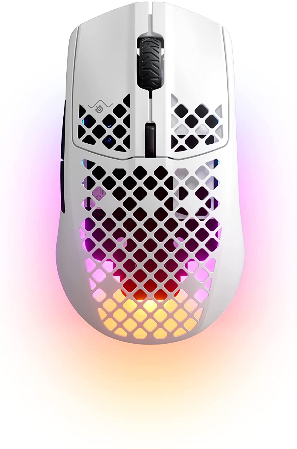 SteelSeries ゲーミングマウス 無線 Aerox 3 Snow Wireless 超軽量 TRUEMOVE AIRセンサー搭載 Quantum Wireless 2.0テクノロジー