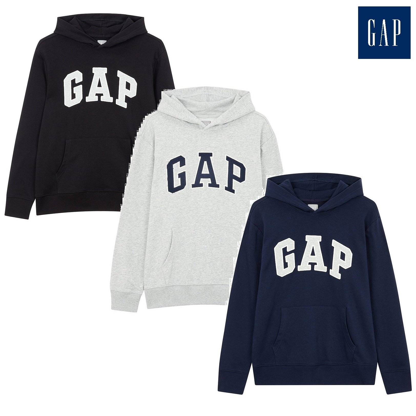 23FW Logo patch easy hooded sweatshirt 3色 (XS-XXL) 新商品 男女共用 韓国人気 カップルアイテム 肝節期 冬のファッション 韓国ファッション ストリ