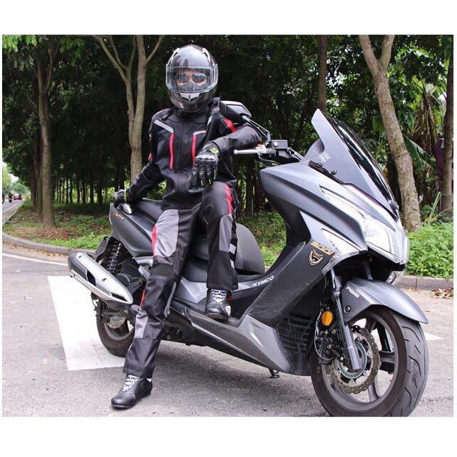 RIDING-TRIBE バイクジャケット バイクパンツ 2点セット 上下セット メッシュ 春 夏