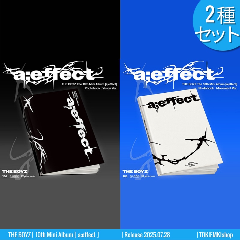 PHOTOBOOK Ver. [2種SET] THE BOYZ アルバム 10th Mini [ aeffect ] /チャート反映 +Shop Gift