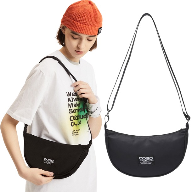 Basic Half Moon Crossbody Bag