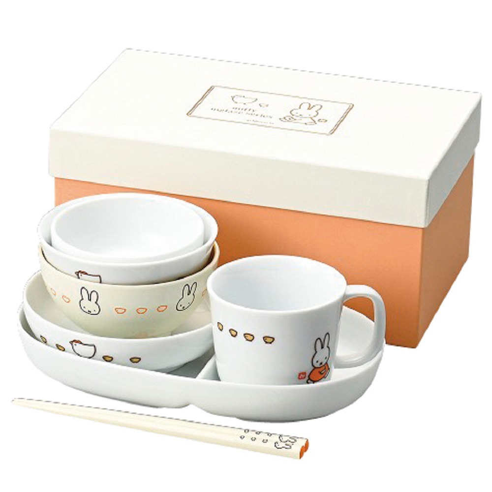 ミッフィー イングレーズ こっこ親子 つみつみ食器セット 417722 090-B085 お食い初め 食器 セットラッピング無料 のし無料 ギフト セット B51