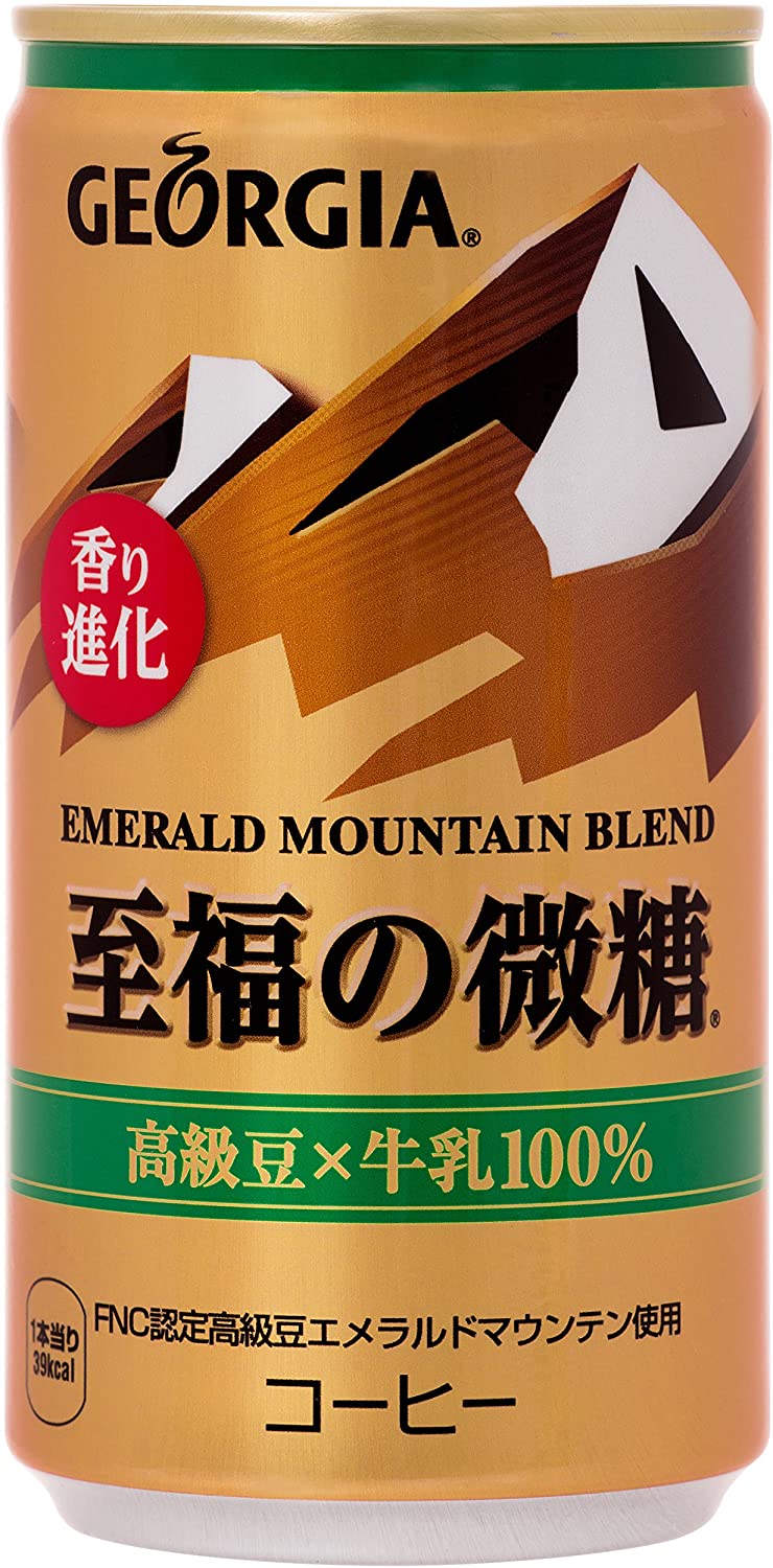 缶コーヒー ジョージア エメラルドマウンテンブレンド 至福の微糖 185g缶30本3ケース 7,988円