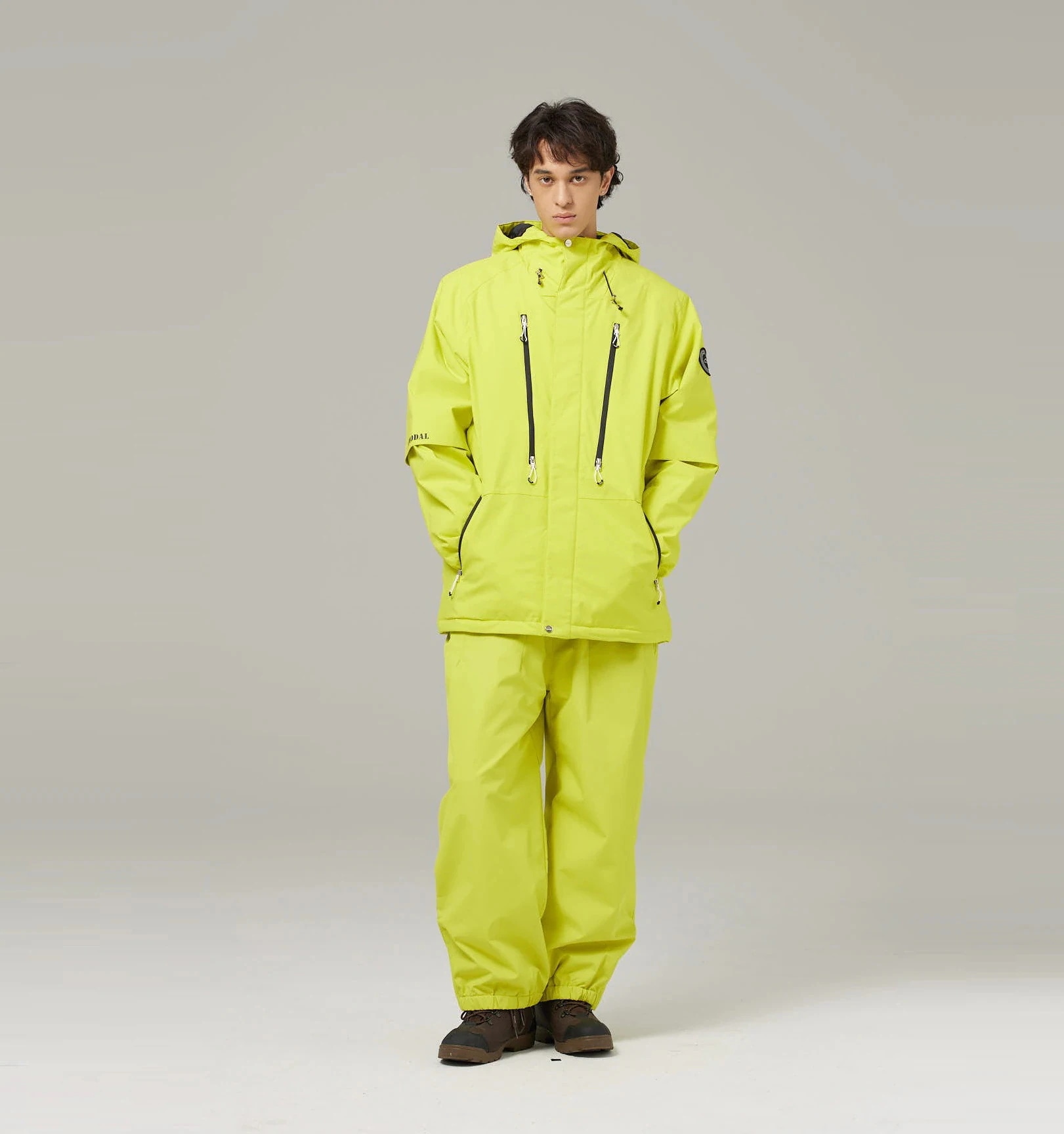 高品質のスキー用具！本日！スノーボードウェア 20上下セット メンズ レディース ジャケット パーカー パンツ ズボン 蛍光黄色 ピンク ゆったり 厚手 撥水 風 スノボウェア スノーウェア スキーウ