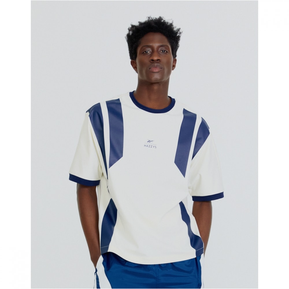 [ヘッジス] 24SS ホワイトカラーショートスリーブティーHZTS4E872WT