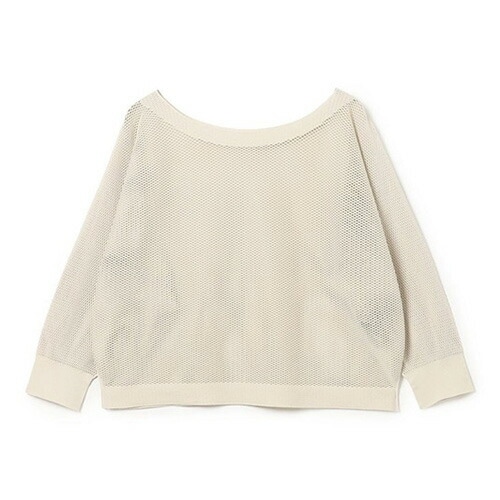 ノーソイングニット ７分袖メッシュニットＴシャツ フィットネス・ヨガ ウィメンズ 256303-8601-61-003