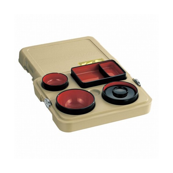 (ZOJIRUSHI) DA-SN10-CA まごころ便 ウスチャ[配食保温容器]