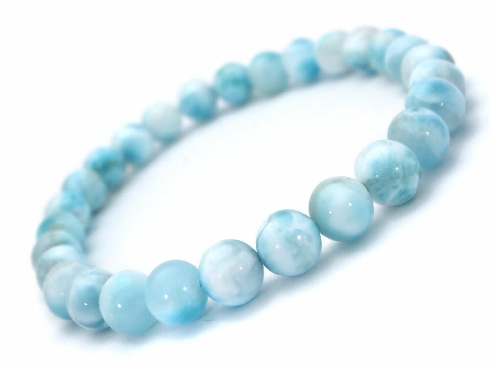 ラリマー ブレスレット 6mm パワーストーン ブレスレット レディース メンズ 天然石 数珠 アクセサリー メンズブレスレット レディースブレスレット パワーストーンブレスレット 天然石ブ h918