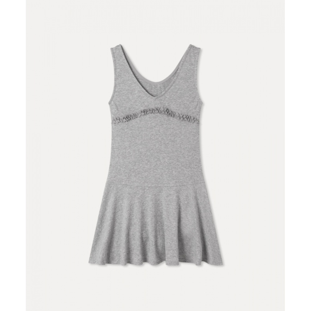 MIXXO Vネックリボンミニドレス_ミウォンMG716G
