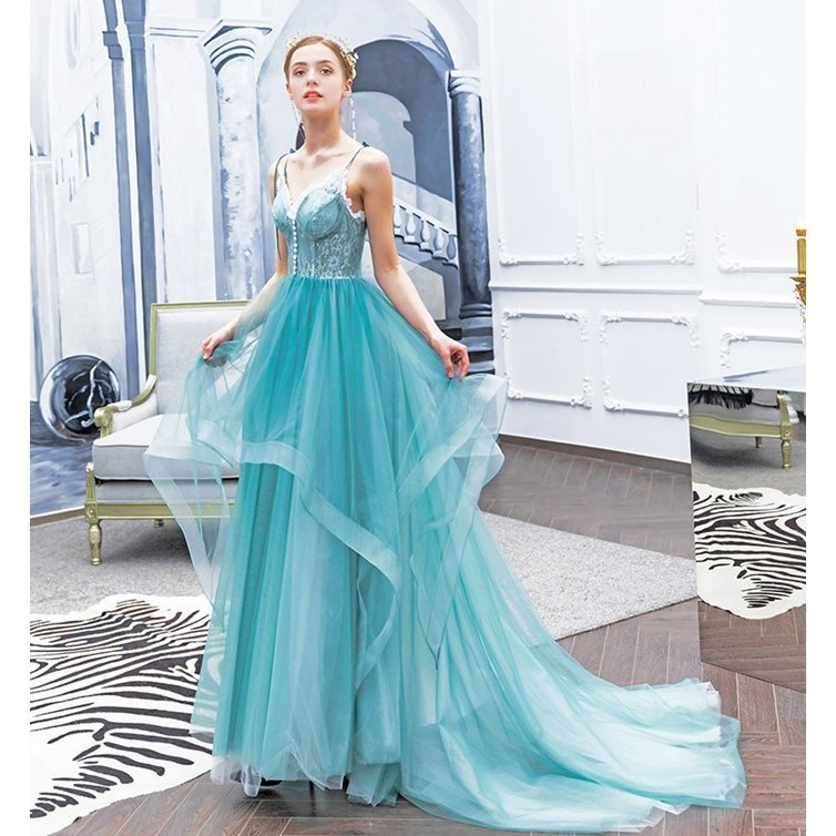 ロングドレス カラードレス パーティードレス 発表会 大きいサイズ 結婚式 ワンピース 二次会 ドレス ステージ衣装 演奏会用ドレス 上品