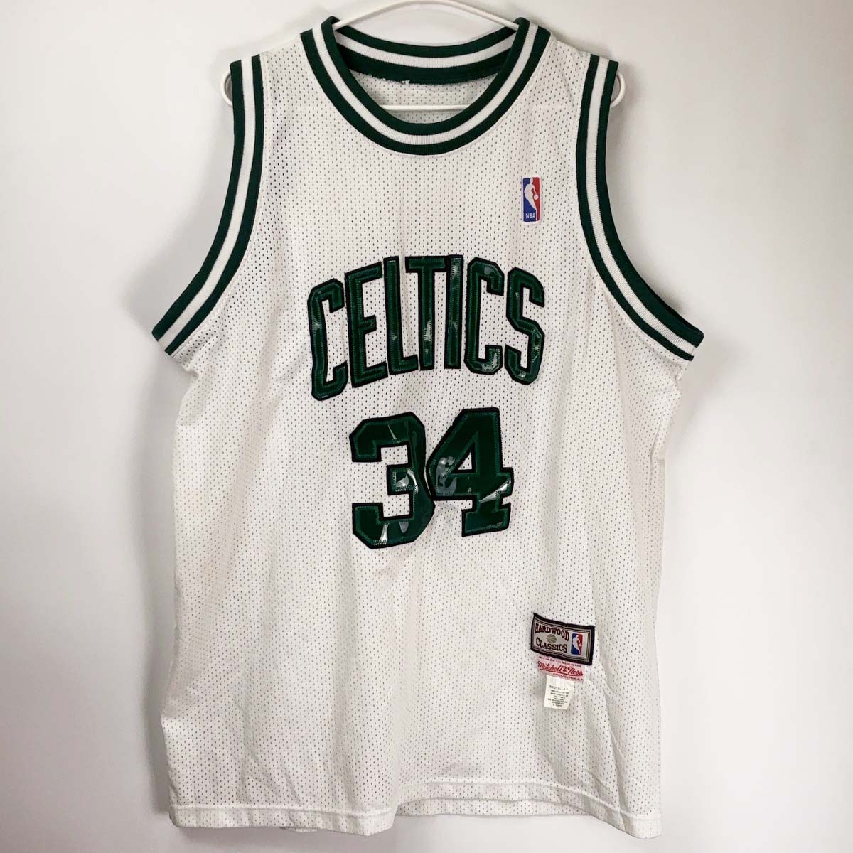 【中古】ミッチェルアンドネス CELTICS ボストン セルティックス ジャージ #34 Pierce ポール ピアース サイズ7 Mitchell&Ness NBA