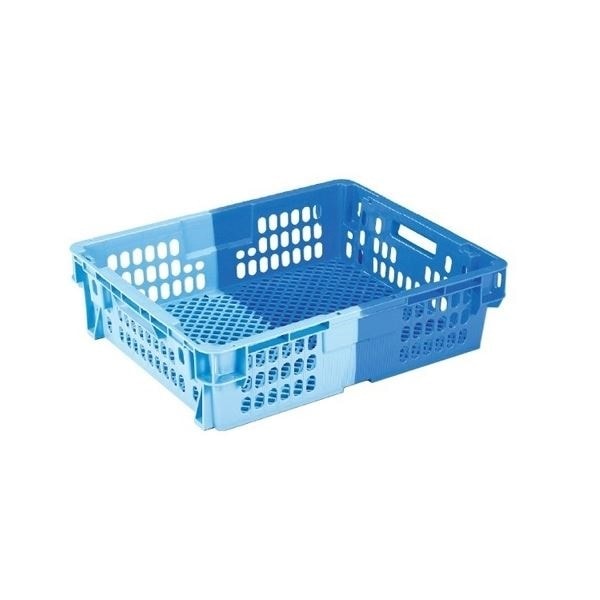 5個セット 業務用コンテナボックス/食品用コンテナー NF-M26C ダークブルー/ブルー 材質:PP