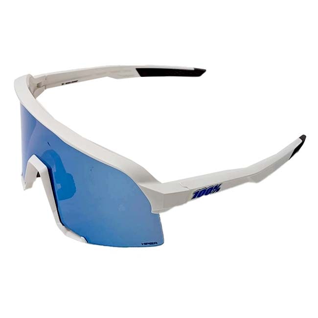 ワンハンドレッド 100% スポーツサングラス S3 エススリー マルチレイヤーミラー レンズ クリアレンズ付 60005-00006-M.White×HiPER Blue